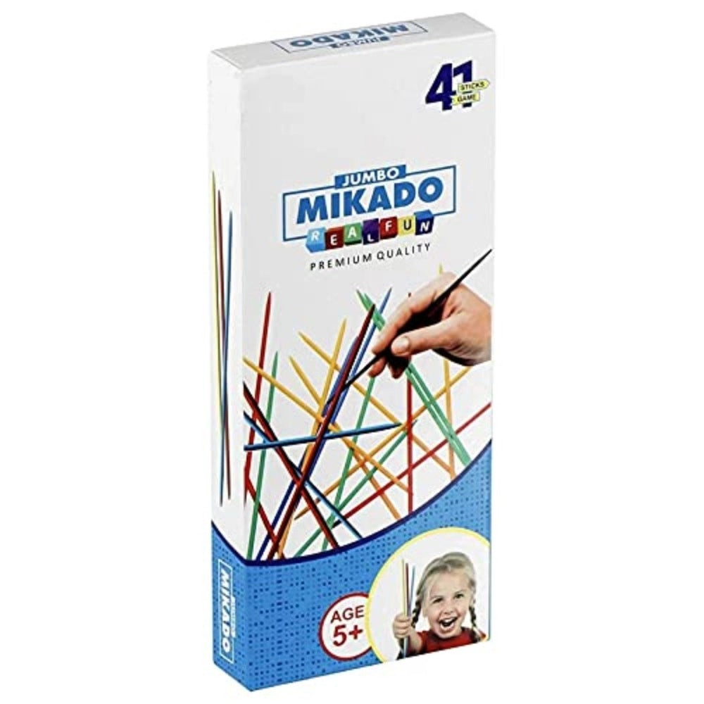 Assorted color, plastic Mikado sticks set (41 pcs) for educational fun, suitable for kids 3+ years
