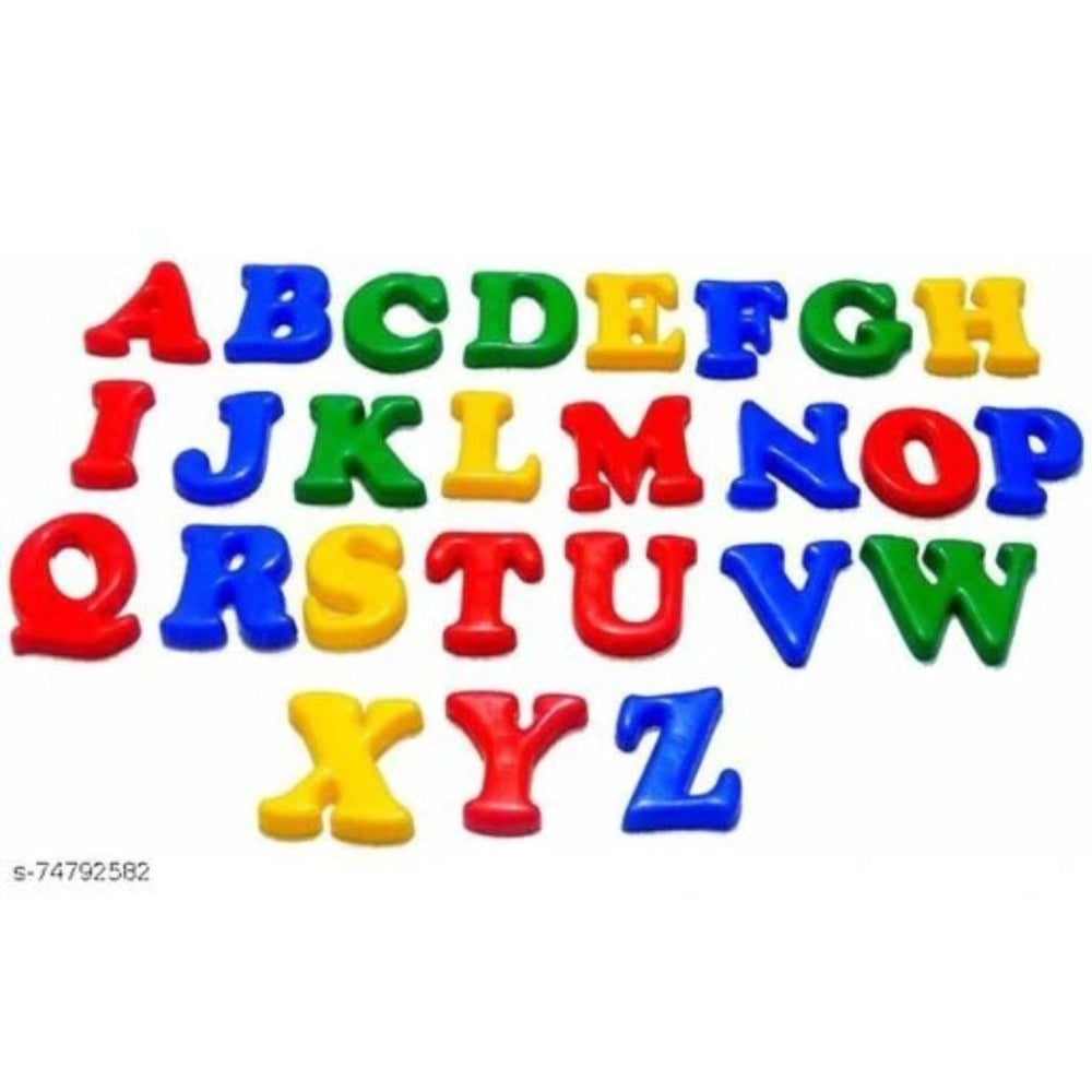 Assorted plastic ABC buttons (Pack of 2) for children's learning & development, suitable for 3+ years