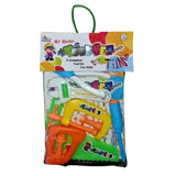 Assorted plastic automobile tool kit for preschool kids, fostering critical skills development