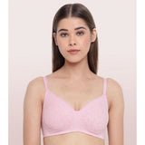 Orchd-Melange cotton everyday non-padded wirefree bra for women's comfortable wear