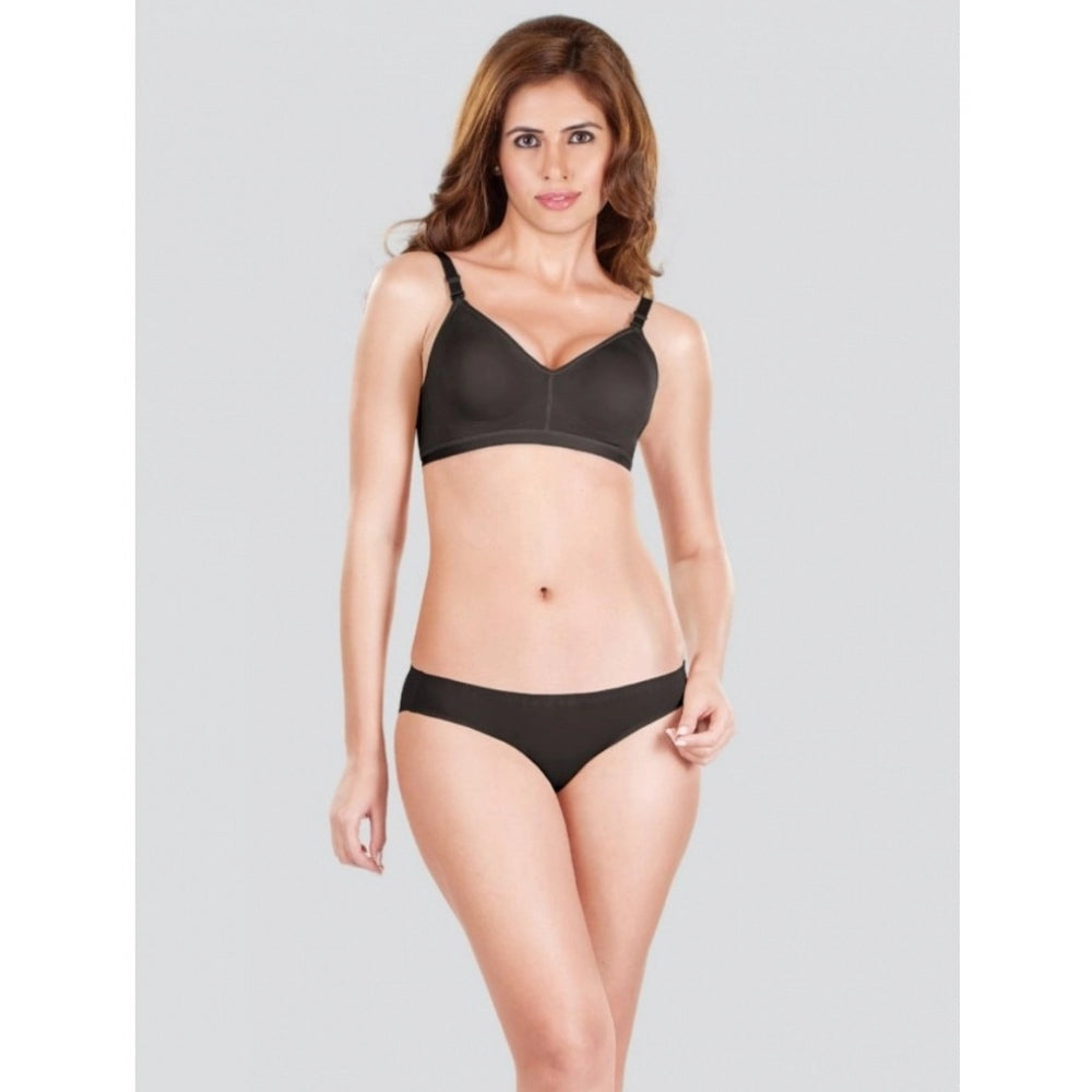 Black 4D stretch convertible bra for women by Dermawear