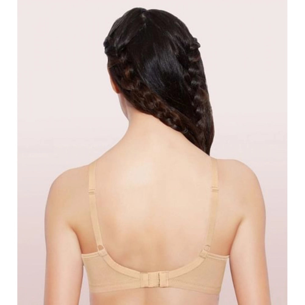 Skin cotton everyday non-padded wirefree bra for women