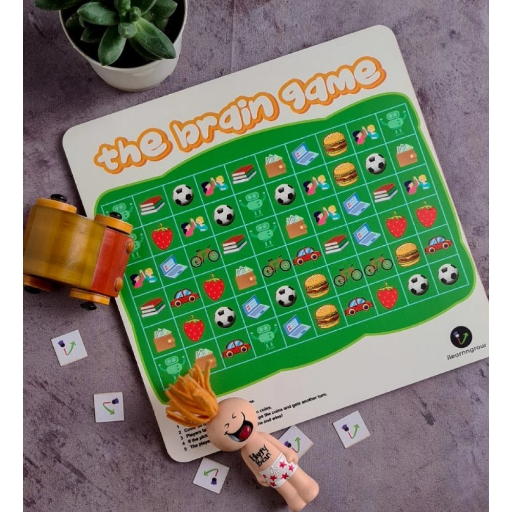 Brain Game Wooden Board Game Toys (MultiColor) - GillKart