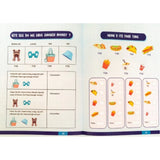Multi-colored paper money book toy, fun learning tool for kids, 8.25x11.45 inches size
