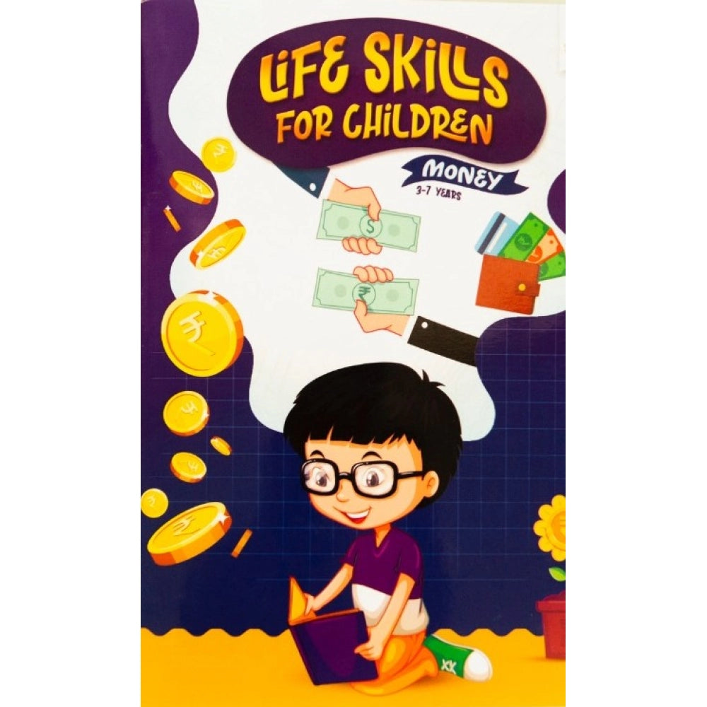 MultiColor paper money book toys, interactive learning for kids, 8.25x11.45 inches