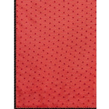 Women's Silk Blend Embellished Saree With Unstitched Blouse 5.5Mtr (Red)