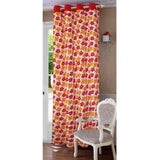 Cotton Printed Curtains (Multicolor, Size: 54x90 In) - GillKart