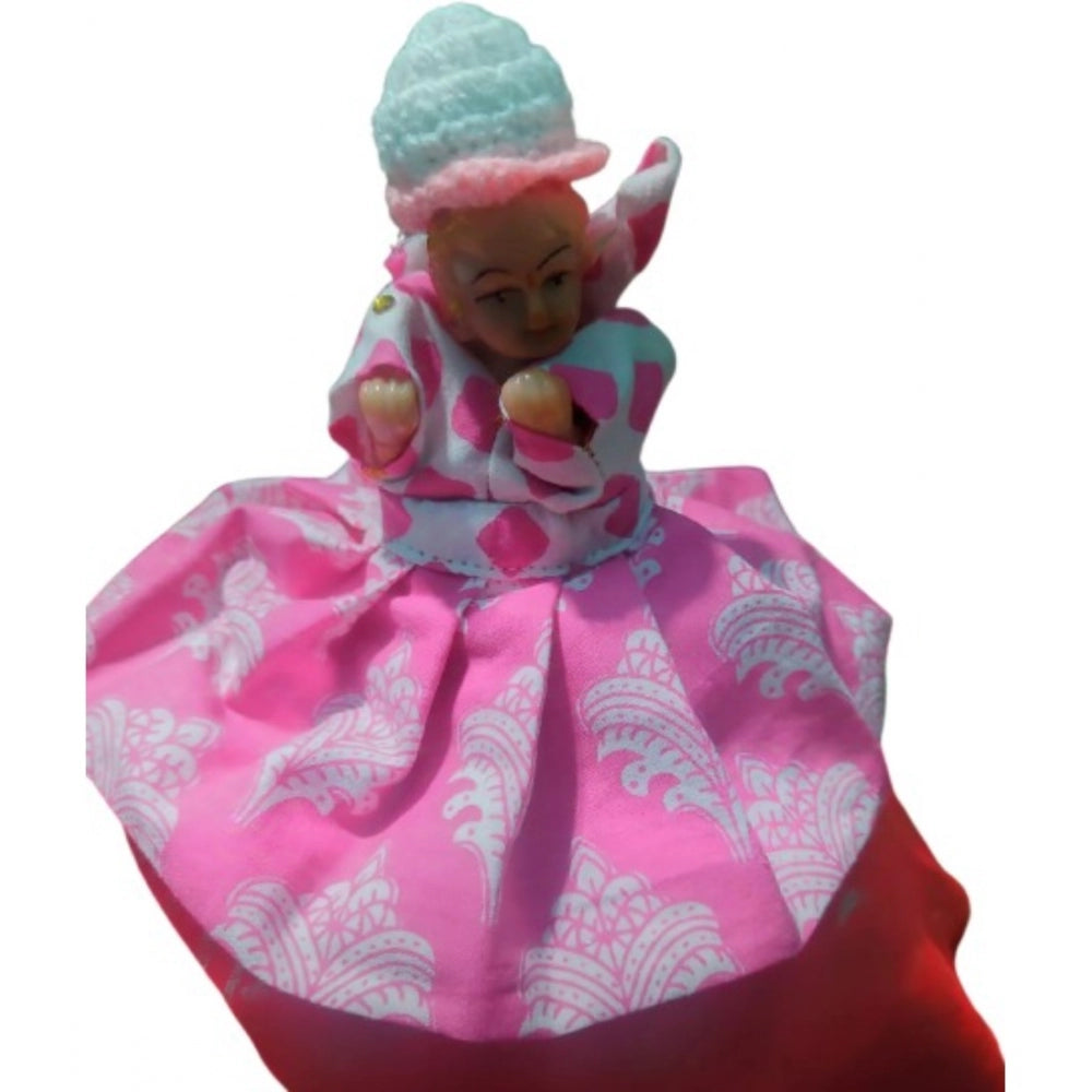 Pink cotton Laddu Gopal dress, sizes 0-6, casualwear for women