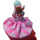 Pink cotton Laddu Gopal dress, sizes 0-6, casualwear for women