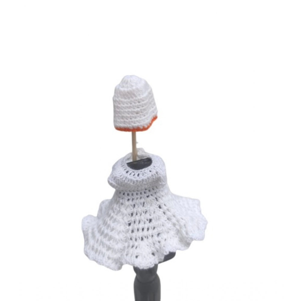 White Tharad Laddu Gopal Tharad Dress size 0-6, traditional Indian clothing for women
