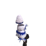 White-Blue Tharad Laddu Gopal Tharad dress, size 0-6 for women