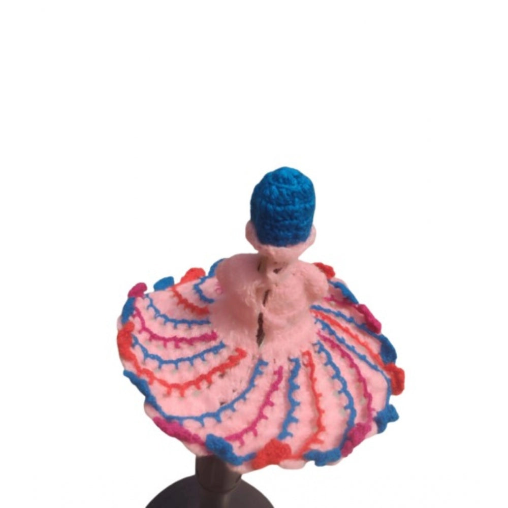 Baby Pink Tharad Laddu Gopal Tharad dress size 0-6, traditional Indian babywear for festive occasions