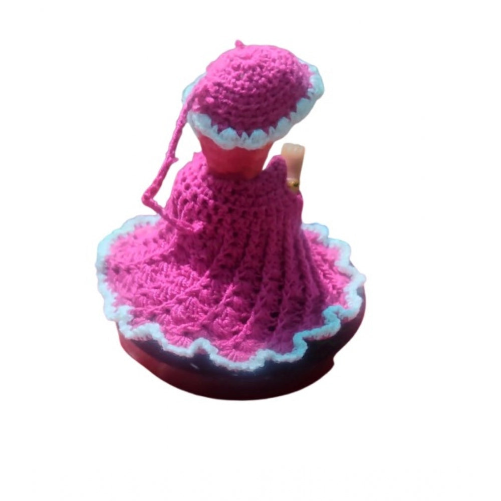 Magenta Tharad Laddu Gopal dress size 0-6, traditional Indian clothing for women