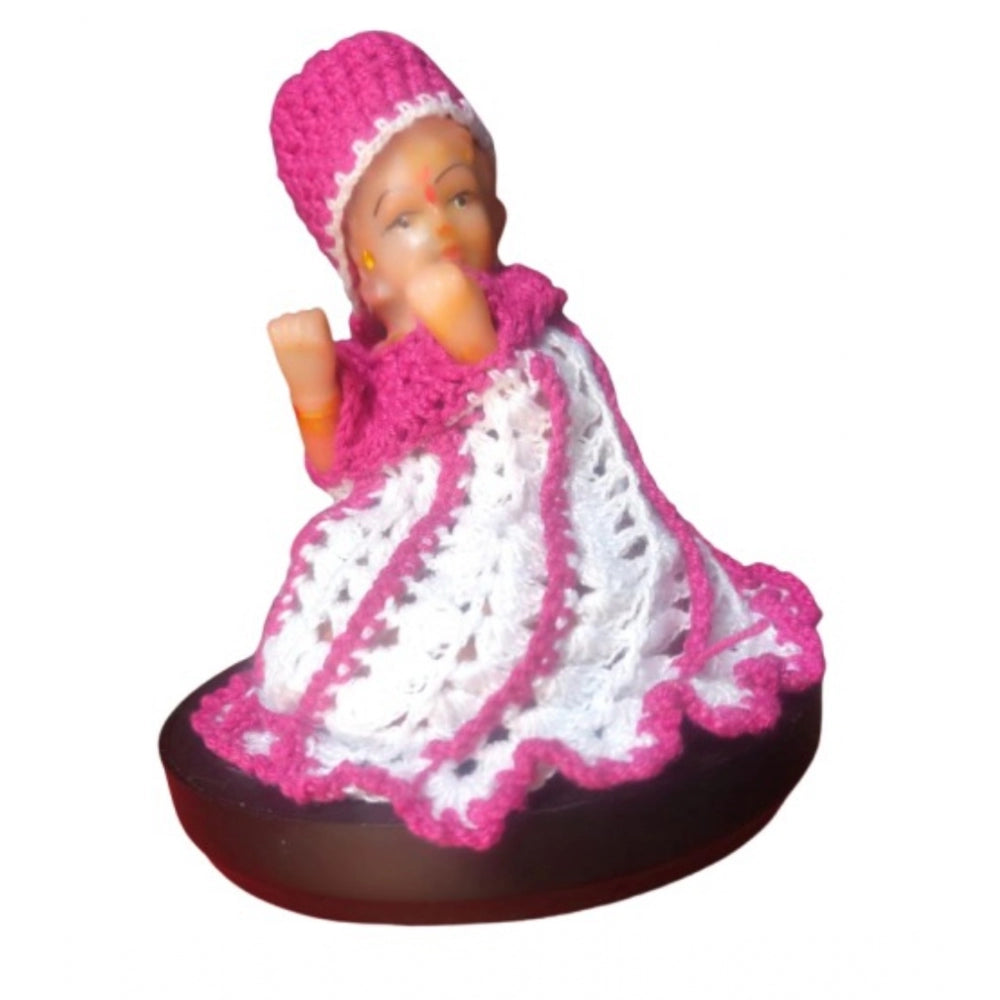 PinkWhite Tharad Laddu Gopal Tharad Dress, sizes 0-6 for women