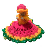 Red-Yellow-Green Tharad dress sizes 0-6, traditional Indian attire for ladies