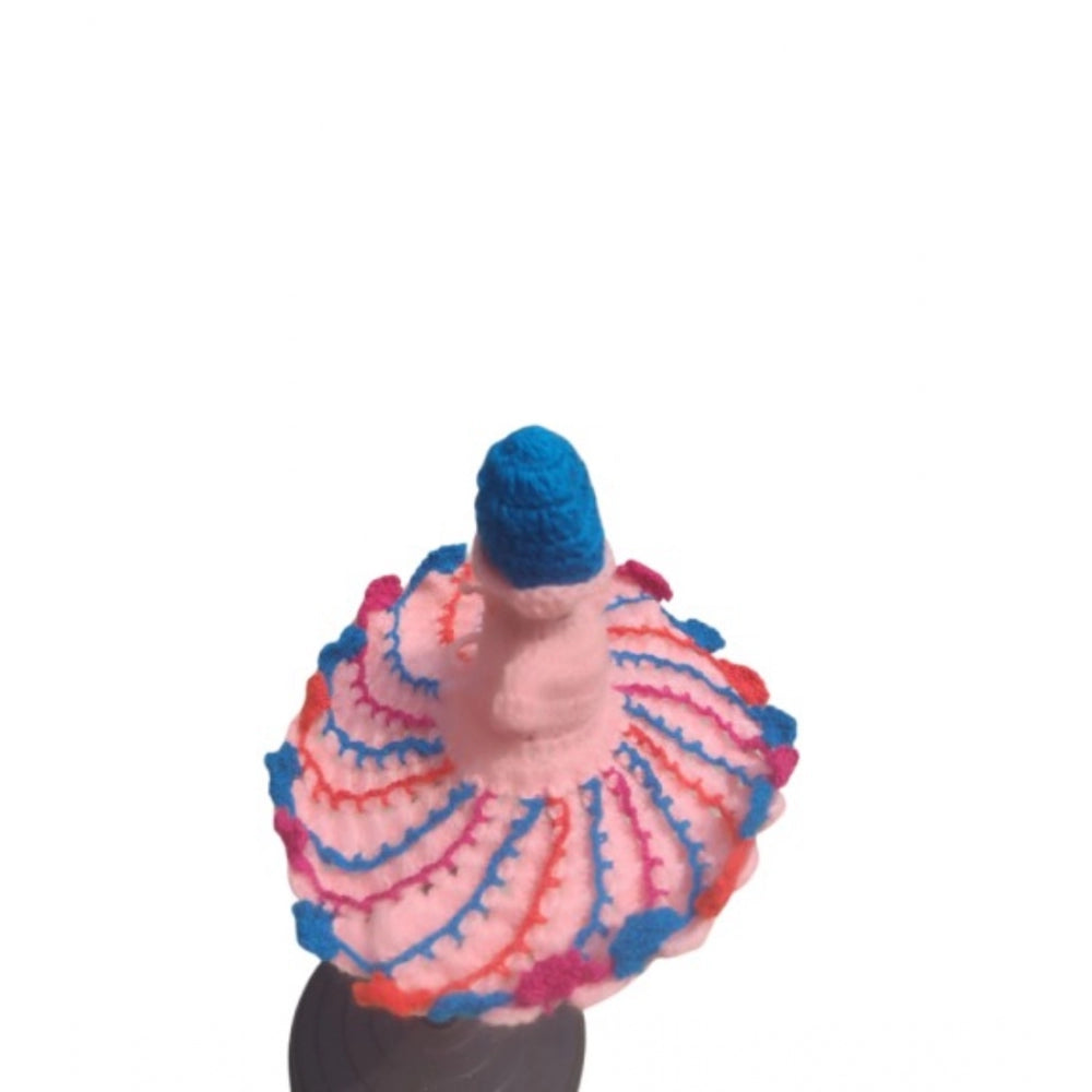 Baby Pink Tharad Laddu Gopal Tharad Dress, sizes 0-6 for infants