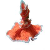 OrangeTharadLadduGopalTharadDress size 0-6, traditional Indian clothing for women