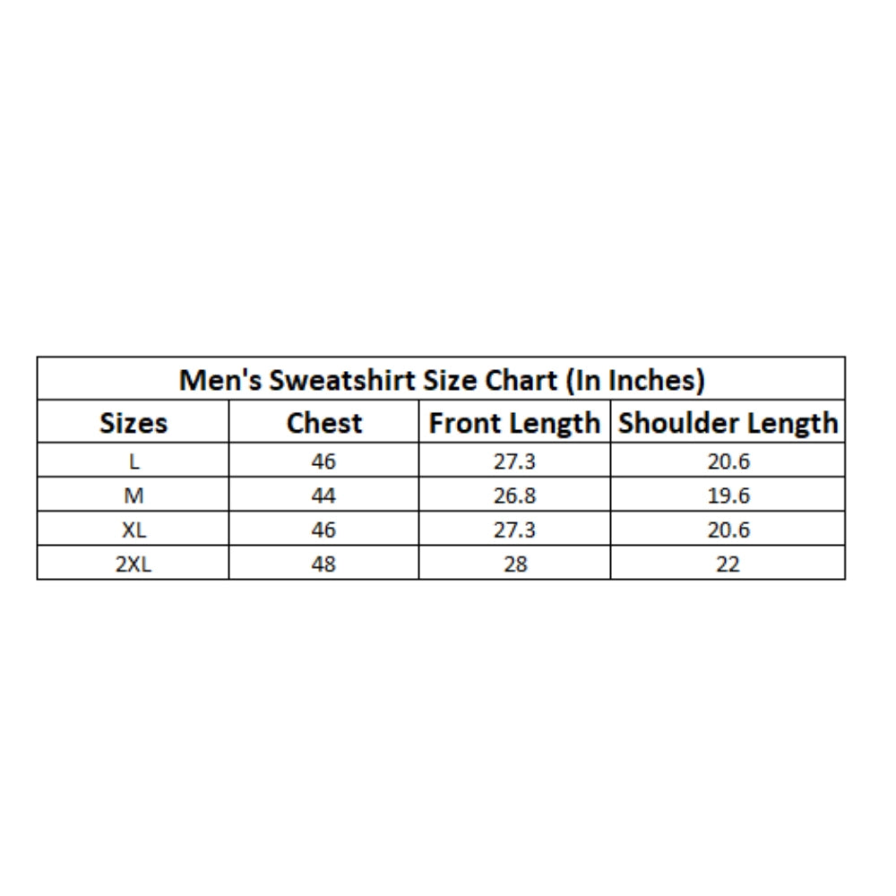 Orange fleece men's casual solid round neck long sleeve sweatshirt