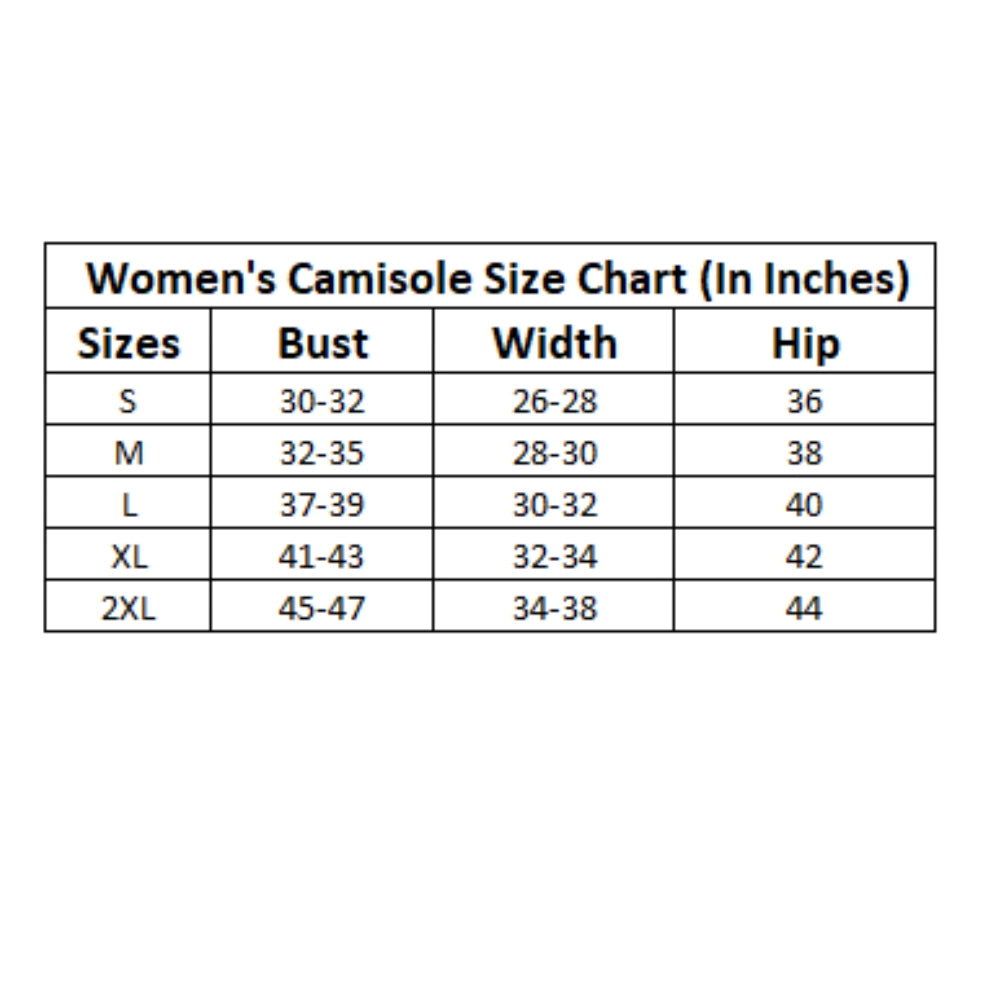 Women's solid navy blue stretchable cami, cotton blend material