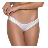 Womens Pack Of2  Polyester Spandex Self Design Hipster Panty White Free Size Fit to S M L