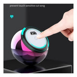 Plastic and rubber wireless M3 Bluetooth speaker in multiple colors