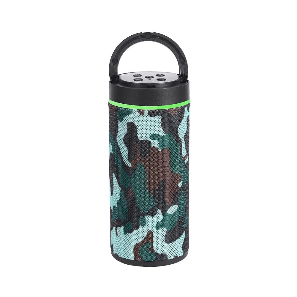 Multi-colored plastic rubber wireless KT125 Bluetooth speaker, USB chargeable for portable audio