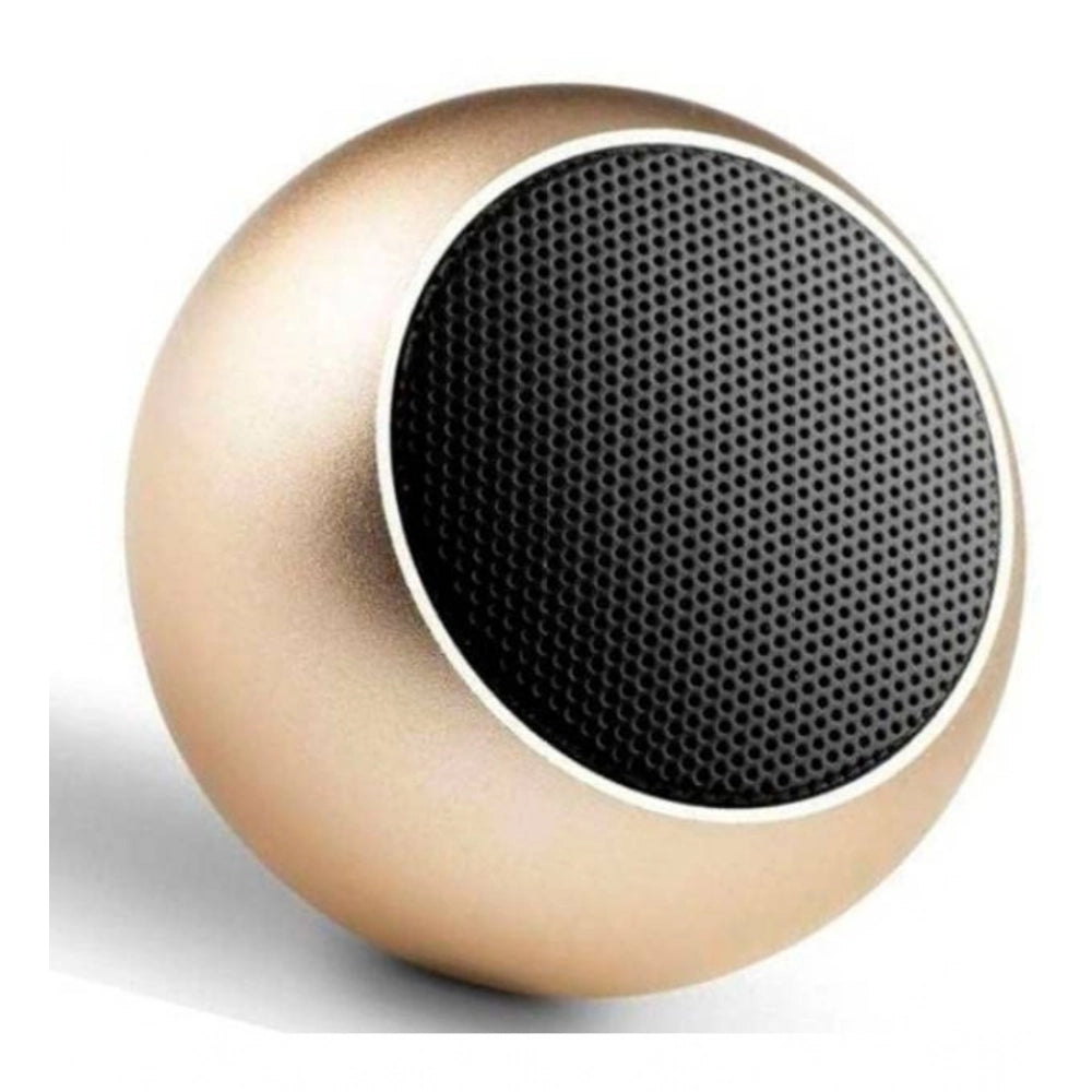 Rose gold plastic wireless Bluetooth speaker