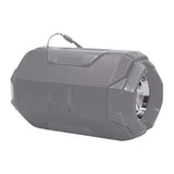 Grey plastic wireless bluetooth speaker with AOA105 logo