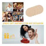 Cream cotton rope drink coaster set, durable & stylish mats for cups and mugs
