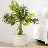 Cotton Storage Rope Woven Baskets 9x7 Inch Pack of 1 (White)