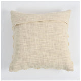 Off-white cotton tufted sofa pillow covers (pack of 2), ideal for living room decor