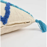 Slug double cotton tufted sofa pillow cover, pack of 2 for living room use