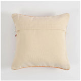 Orange cotton pit loom boho couch cushion covers pack of 2