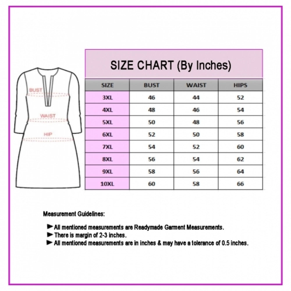 Women's Office wear Designer Printed Capsule Straight Kurti (Pink)