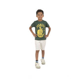 Multicolor cotton printed crew neck short sleeve boy's t-shirts pack of 2, vibrant designs on comfortable cotton fabric