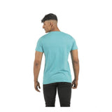 Men's multicolor solid cotton short sleeve t-shirts, pack of 2 - crew neck, casual wear