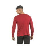 Men's multicolor solid cotton full sleeve t-shirts (2 pack), crew neck, casual wear