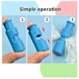 Multicolor plastic food bag sealing clips, set of 6 for convenient non-slip storage