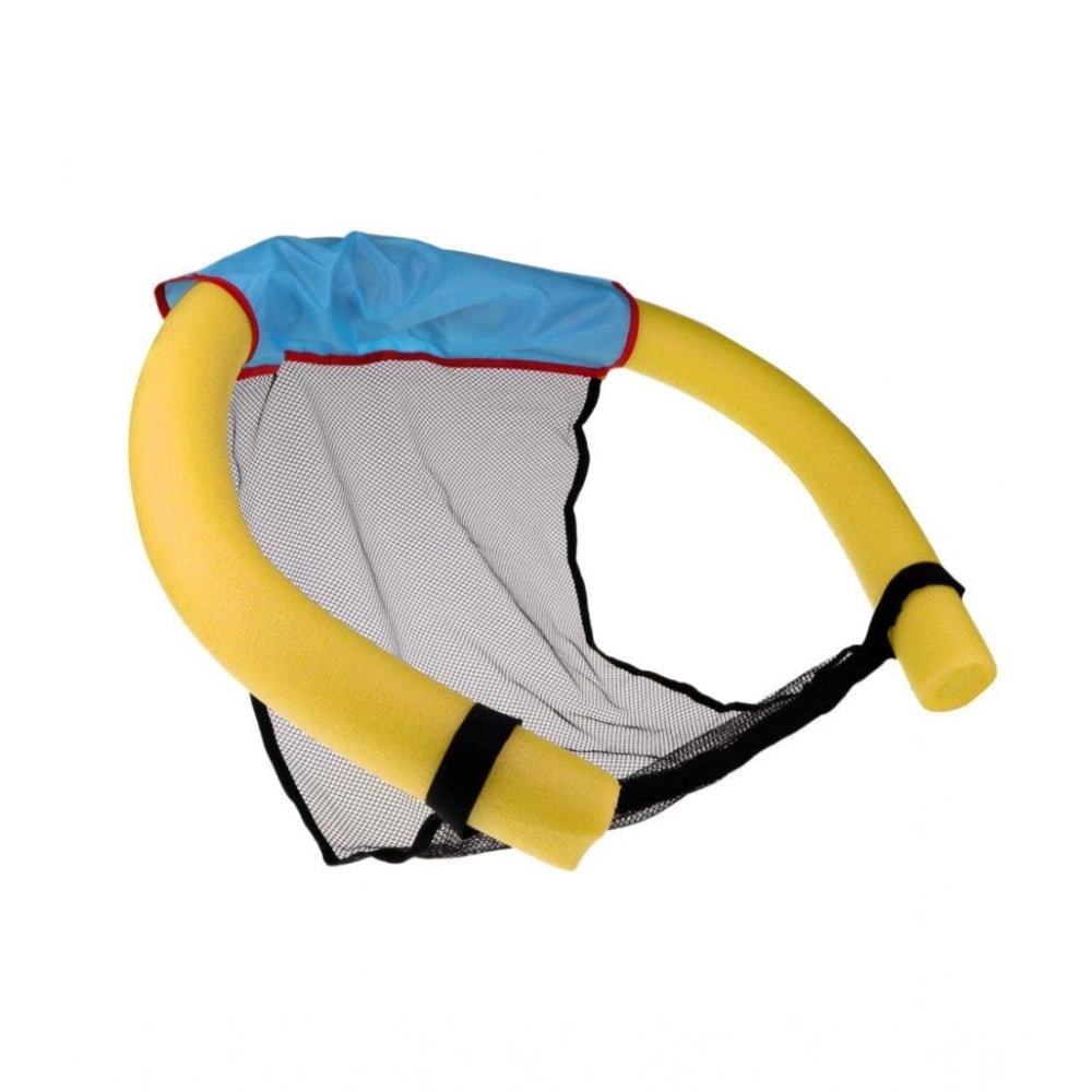 Multicolor plastic floating swimming chair seat, vibrant water toys for summer fun