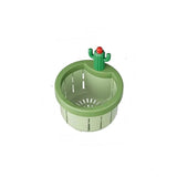 Multicolor plastic kitchen sink drain strainer with fine mesh design, effective for food collection