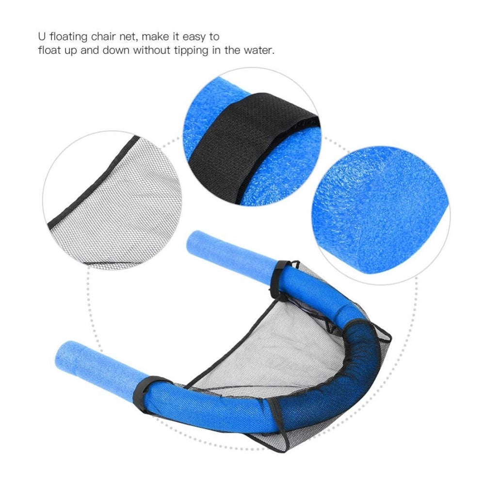 Multi-colored plastic inflatable floating chair seat for summer water toys