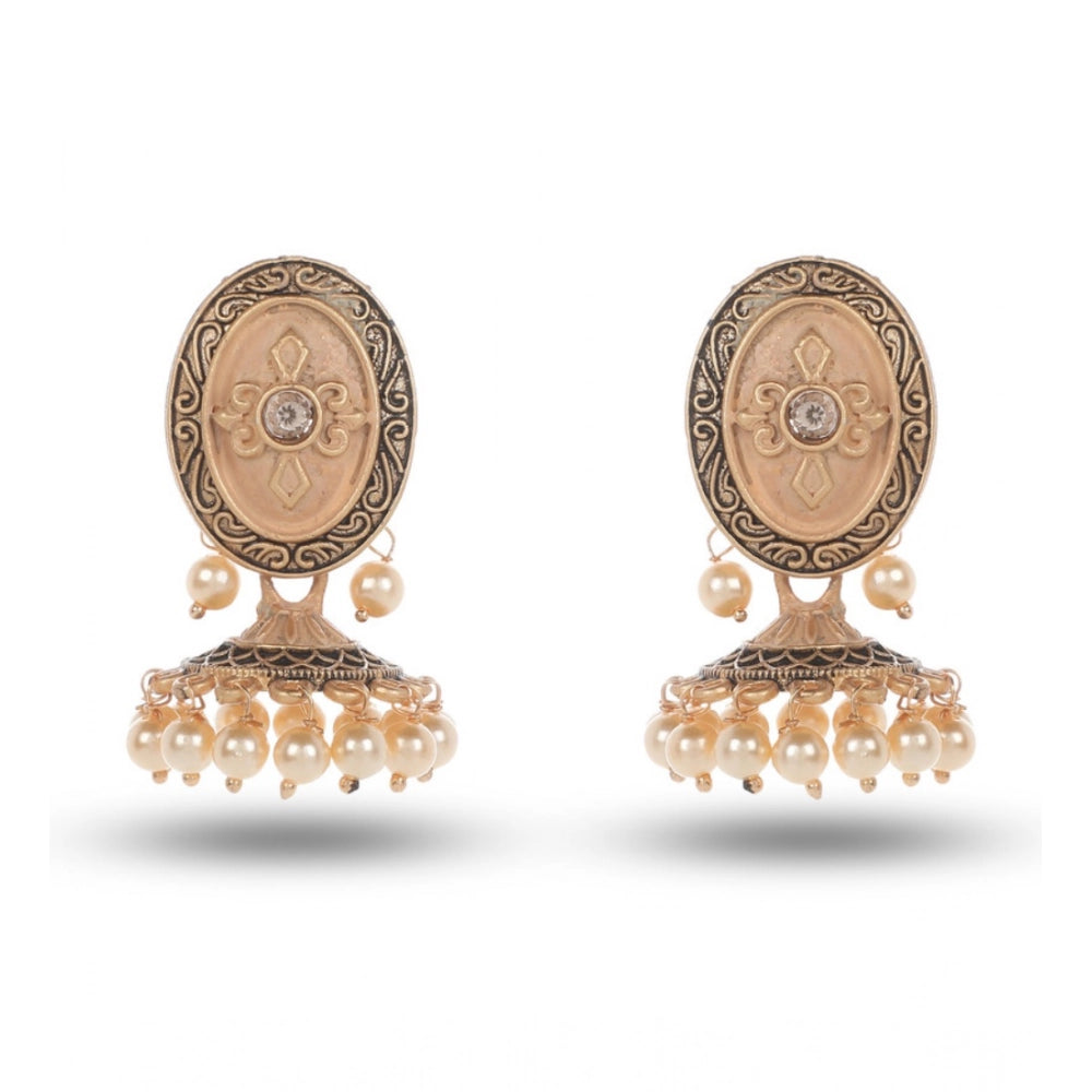 Pack Of 2 Classic Timeless Elegance Earrings (Multicolor)