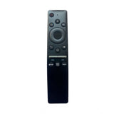 Black ergonomic remote control (BN59-01259B), compatible with Samsung 4K Ultra HD Smart TV LCD-LED, facilitating long-distance operation from sofa, divan or bed
