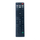Black ergonomic Smart TV Remote No. 1091 with YouTube-Hotstar functions, long-range replacement for YC LCD-LED remote control