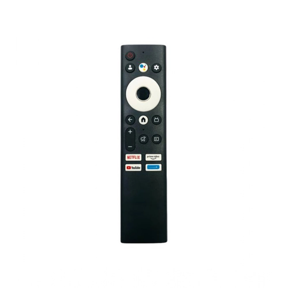 Black ergonomic smart remote (1061) for Thomson LCD-LED TV with Netflix, Prime, YouTube compatibility