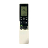 White ergonomic remote control, compatible with Hitachi AC (No. 236) for long-range device operation from sofa or bed
