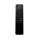 Black ergonomic Coocaa Smart TV remote with YouTube, long-range replacement for LCD-LED TVs