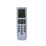 White ergonomic AC remote control 259, compatible replacement for Godrej, easy-to-use long-range design