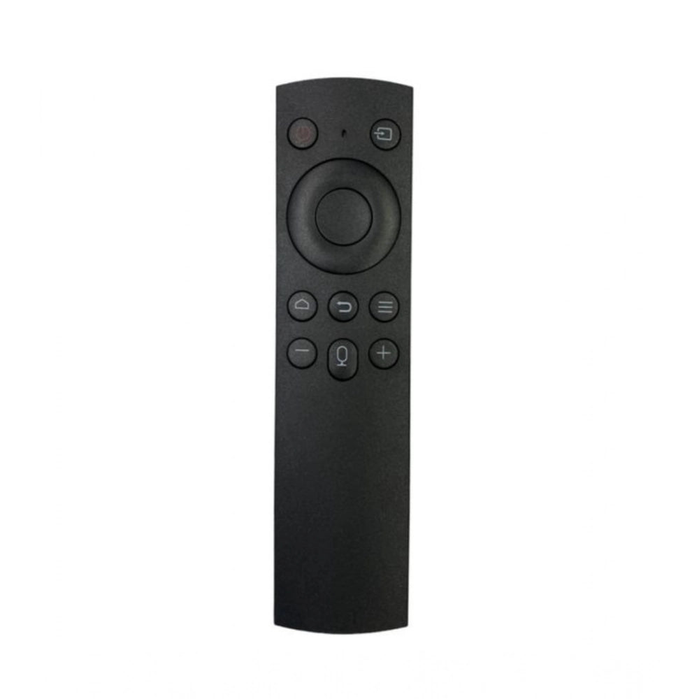Black ergonomic Smart TV Remote No. 1067 for F-D LCD-LED TVs, long-range replacement control for comfortable use from sofa or bed
