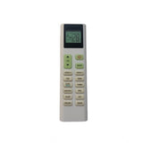 White ergonomic AC remote control No. 254 for Kelvinator replacement, long-range operation from sofa or bed